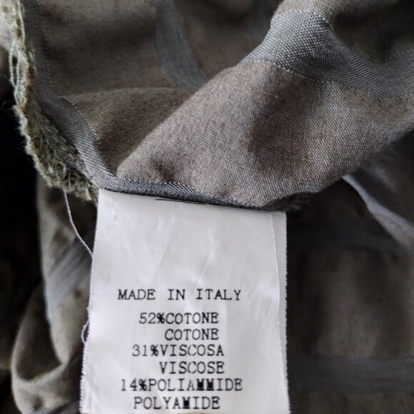 Crinkle Cotton Oversized Dress Made in Italy - Picture 6 of 10